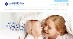 Desktop Screenshot of hannibalclinic.com